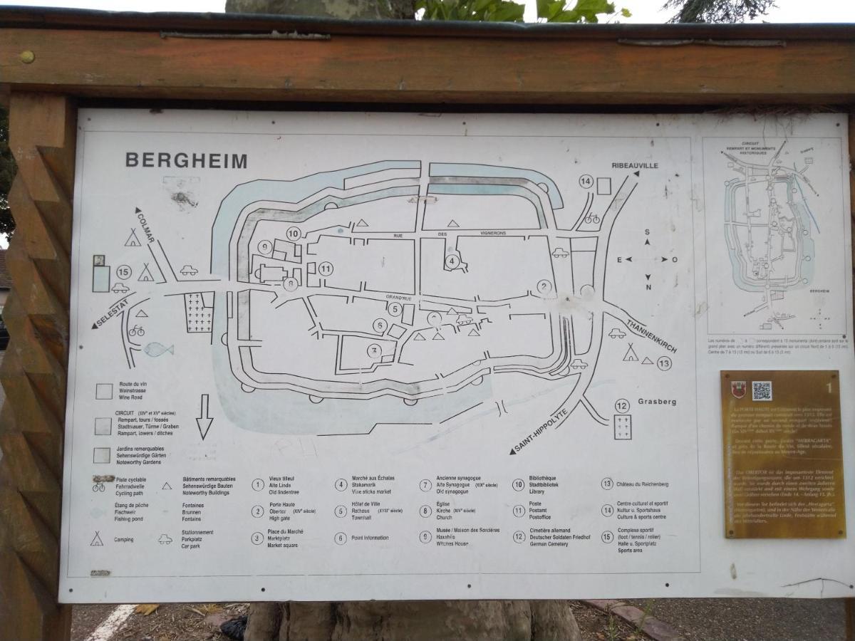 Bergheim Piscine Apartment Exterior photo
